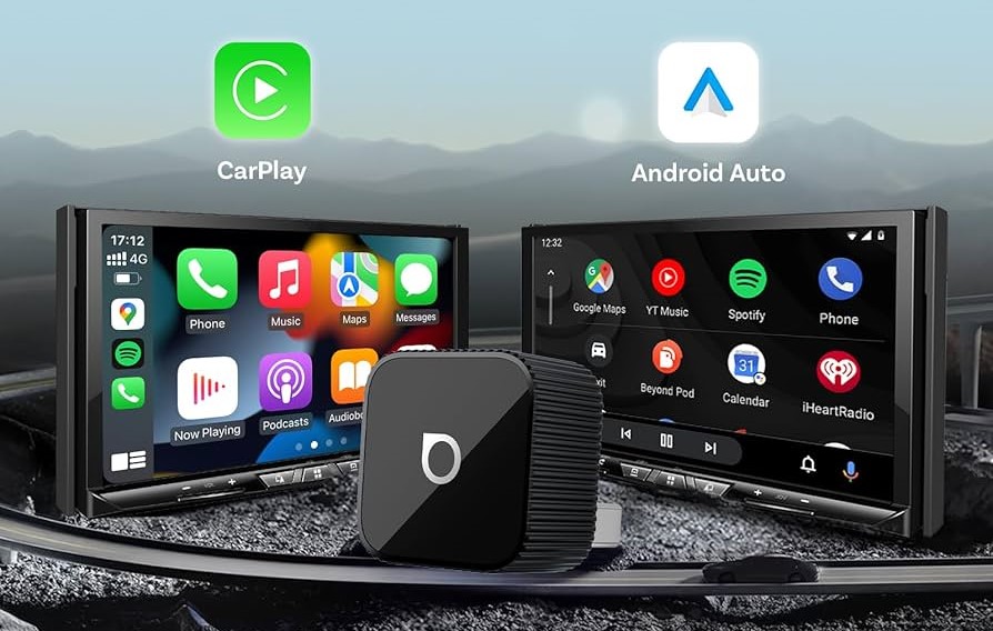 Ottocast mini slim carplay androidauto bezdrátový adaptér 4evtech_cz